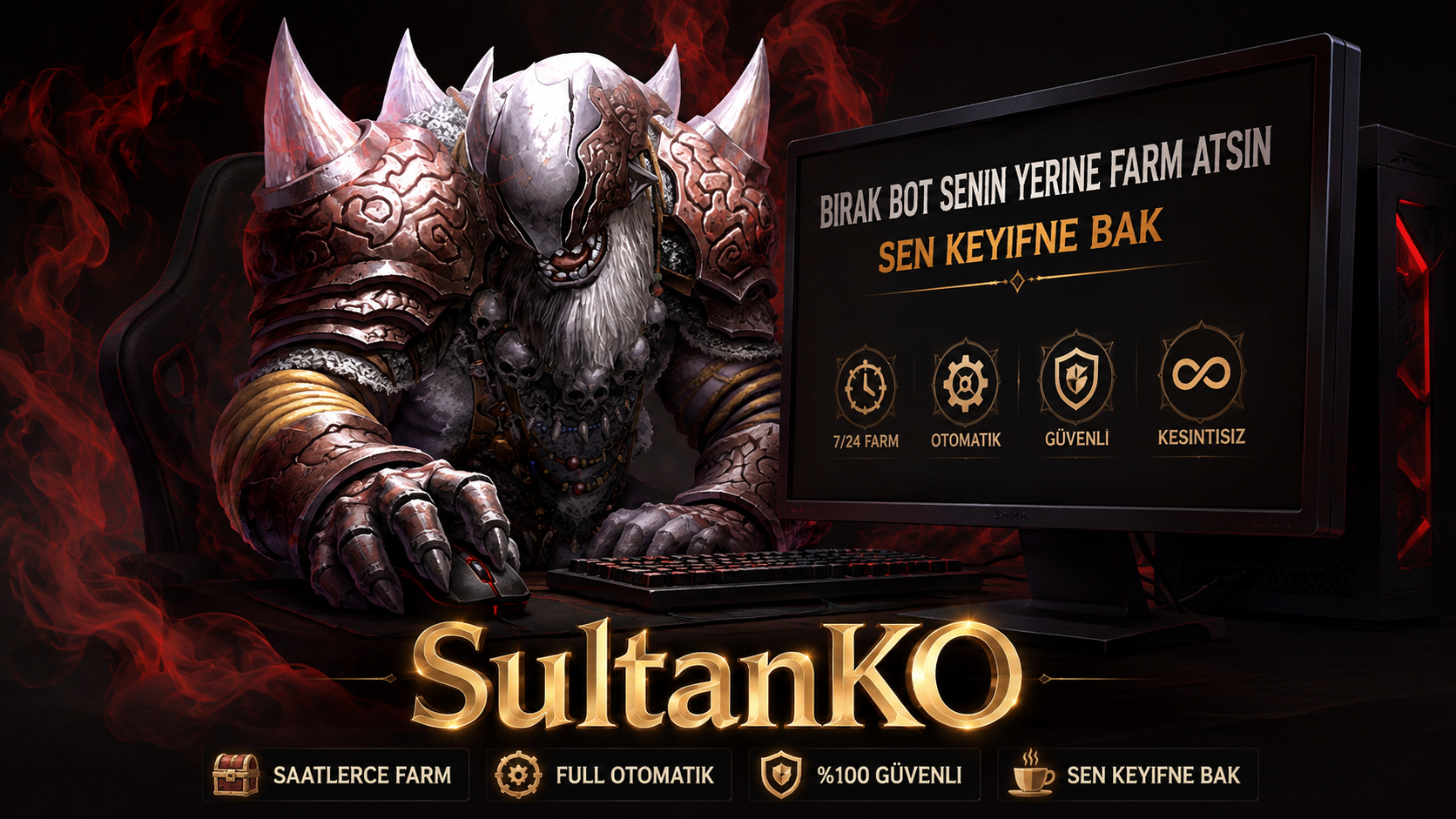 SultanKO sunucumuza hoş geldiniz - başlangıç olarak 3 gün bonus aktif